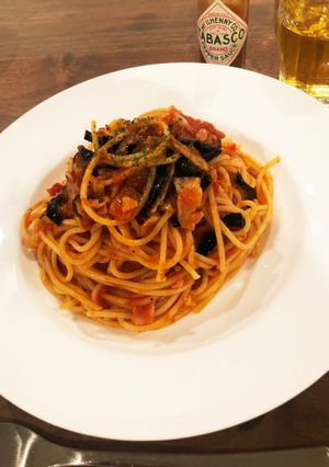 トマトソーススパゲティ♪-レシピのメイン写真