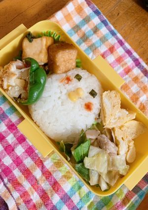 可愛くパパッと作れるひよこお弁当-レシピのメイン写真
