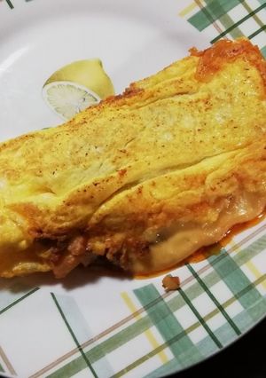 ミートソースでイタリアン玉子焼き-レシピのメイン写真