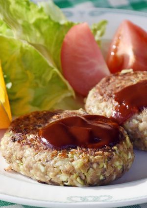 きのことおからの 焼きメンチ-レシピのメイン写真