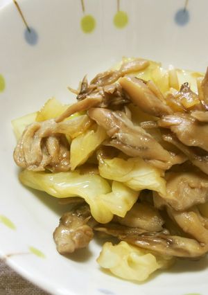 キャベツと舞茸のナムル♪炒めて風味アップ-レシピのメイン写真