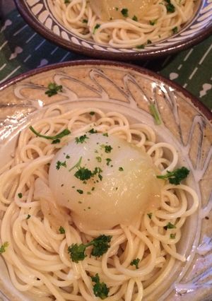 ベジな新玉丸ごとスープスパゲティ-レシピのメイン写真