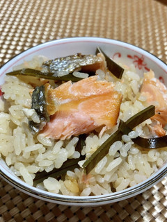 鮭ご飯-レシピのメイン写真