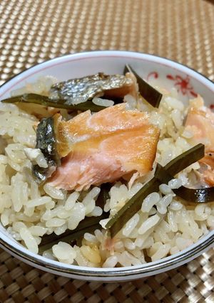 鮭ご飯-レシピのメイン写真