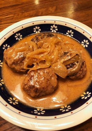 ハンバーグのトマトクリーム煮-レシピのメイン写真