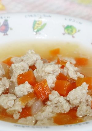 【離乳食 後期】肉団子の野菜あんかけ-レシピのメイン写真
