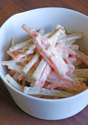 ごぼうとにんじんのごまマヨサラダ-レシピのメイン写真