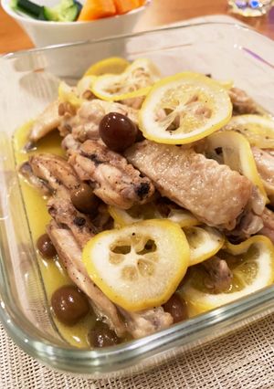 鶏手羽先のレモン煮-レシピのメイン写真