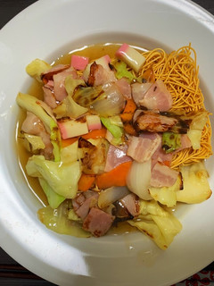 <余り物で>皿うどん-レシピのメイン写真