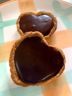 ガナッシュチョコのハートのタルト-レシピのメイン写真