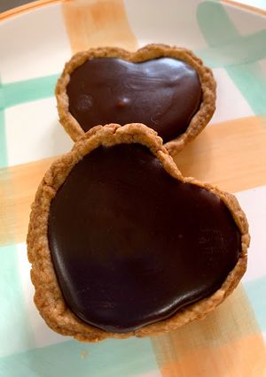 ガナッシュチョコのハートのタルト-レシピのメイン写真