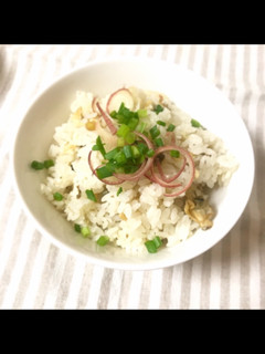 炊飯器で炊くだけ!あさりごはん-レシピのメイン写真