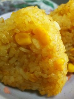 焼きとうもろこし風焼きおにぎり-レシピのメイン写真
