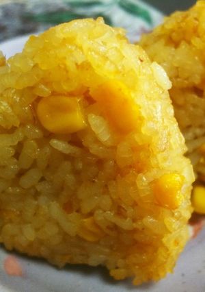 焼きとうもろこし風焼きおにぎり-レシピのメイン写真