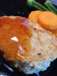 鶏肉と豆腐のふっくらハンバーグ-レシピのメイン写真