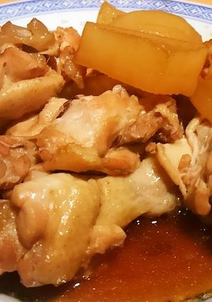 大根と鶏手羽元の中華風煮物-レシピのメイン写真
