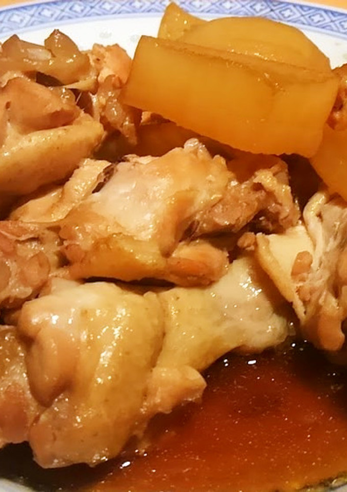大根と鶏手羽元の中華風煮物-レシピのメイン写真