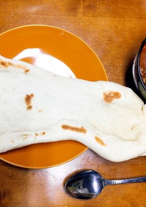 ホットプレートで簡単ナンです-レシピのメイン写真