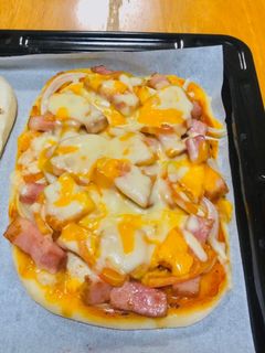ベーコンと玉ねぎのピザ-レシピのメイン写真