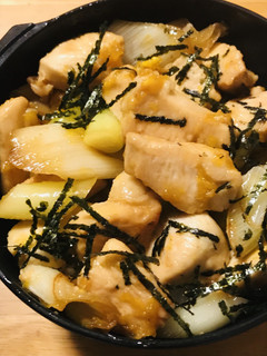 丼弁当●長ネギと鶏むね肉の焼き鳥丼-レシピのメイン写真