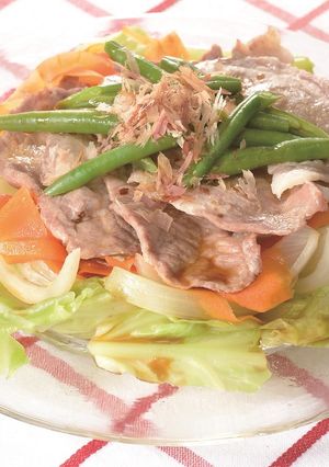 豚肉と野菜の重ね蒸し焼き-レシピのメイン写真