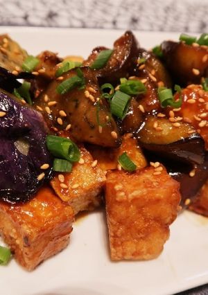 香ばしい香りが◎､厚揚げと茄子の照り焼き-レシピのメイン写真