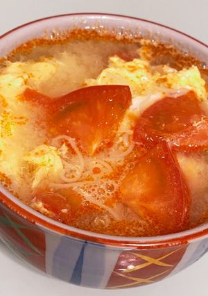 10分で完成!即席サンラー素麺-レシピのメイン写真