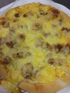 照り焼きチキンピザ-レシピのメイン写真