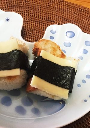米粉パンで♪のりチートースト-レシピのメイン写真