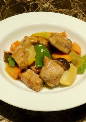 鶏肉のレモン漬けのたれで作るかんたん酢豚-レシピのメイン写真