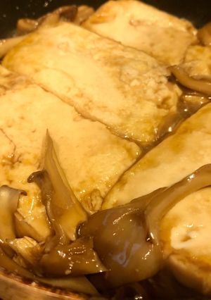 豆腐と舞茸の煮付け-レシピのメイン写真