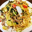 春野菜の塩焼きそば
