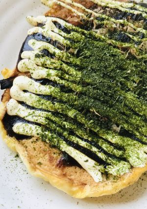 米粉のお好み焼き●ベーコン玉子-レシピのメイン写真