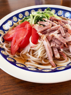 中華風三色ぶっかけ冷やし麺-レシピのメイン写真