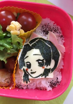 鬼滅の刃　キャラ弁　☆胡蝶しのぶ☆-レシピのメイン写真