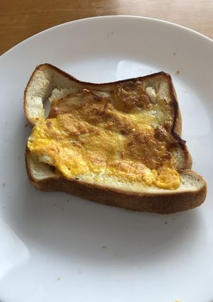 簡単っす！エグハムチーズトースト-レシピのメイン写真