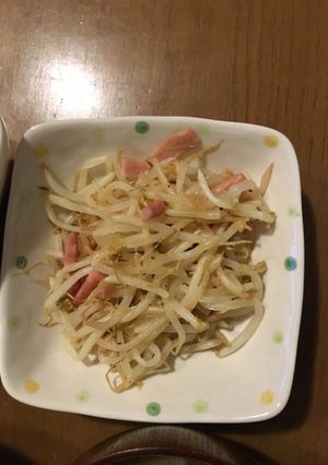 簡単！もやしベーコンソテー-レシピのメイン写真
