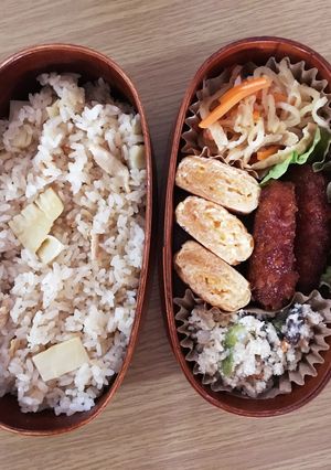 2020.4.16お弁当-レシピのメイン写真