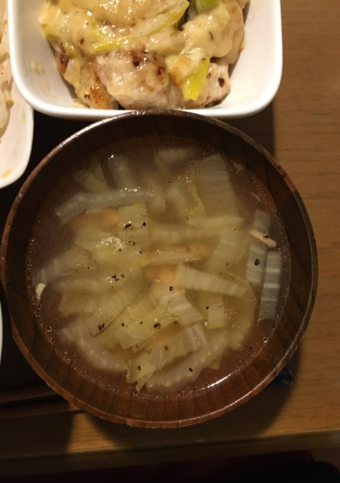 ほっこりとろとろ！白菜ツナスープ-レシピのメイン写真
