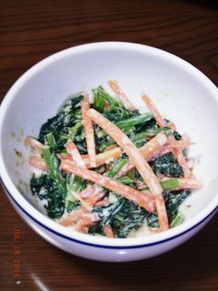 簡単!子供が喜ぶごま和え☆-レシピのメイン写真