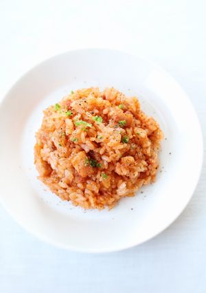 炊飯器で簡単【ケチャップライス（ベーコン-レシピのメイン写真