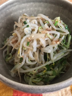もやしと豆苗で!和風ナムル♪-レシピのメイン写真