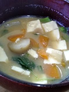 ごぼう味噌汁-レシピのメイン写真