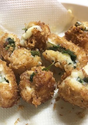 フライパンで☆鶏むねしそチーズカツ-レシピのメイン写真
