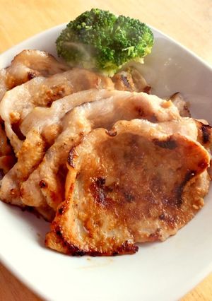 豚ロース薄切り肉で味噌漬け-レシピのメイン写真