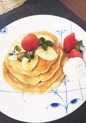 バナナパンケーキ-レシピのメイン写真