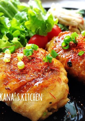 里芋のぐるぐる肉巻きバーグ♪♪-レシピのメイン写真