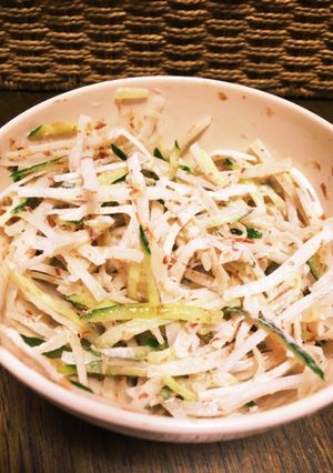 超簡単！居酒屋風大根サラダ♩-レシピのメイン写真