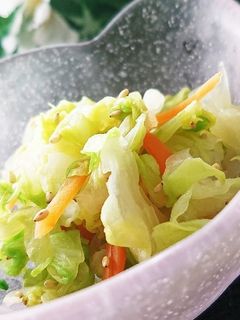 春キャベツと人参の和え物-レシピのメイン写真