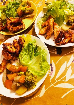 簡単フライパンでたっぷり鶏胸肉の棒唐揚げ-レシピのメイン写真